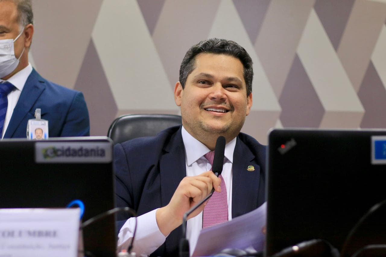 Alcolumbre volta a ser presidente do Senado (Foto: Ascom/Senado Federal)