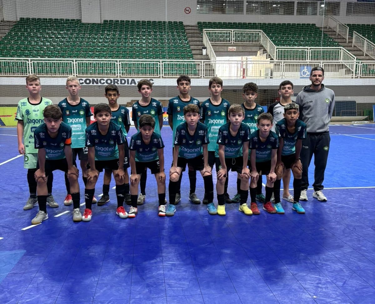 Pinhalense Futsal Zagonel decide em casa as finais da LCF Sub-12
