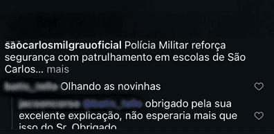 Comentário no Instagram gera indenização em São Carlos