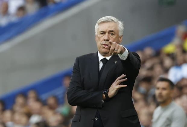 Ancelotti escolheu os atletas para seus primeiros jogos (Foto: Reprodução/Internet)