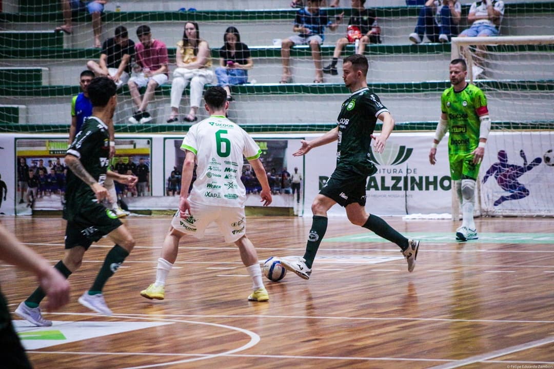 Jogo de alto nível: Pinhalense Futsal Zagonel enfrenta Chapecoense quartas da Copa SC