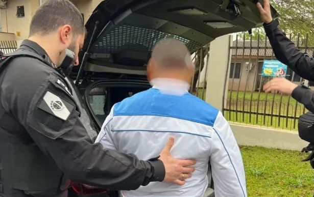 Religioso detido no Paraná (Foto: Divulgação / Polícia Civil)
