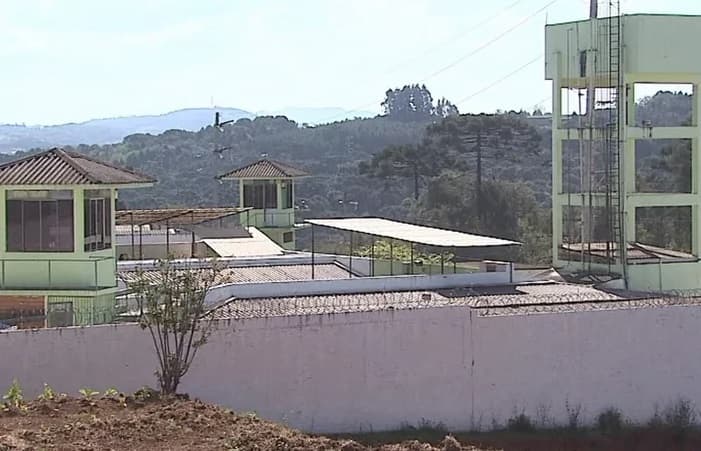Crimes de tortura ocorrerram no presídio de Caçador (Foto: Reprodução / NSC)