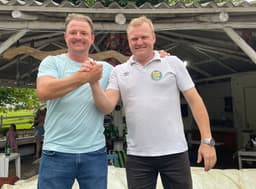 Maciel e Galego comemoram resultado das urnas  (Foto: Divulgação)