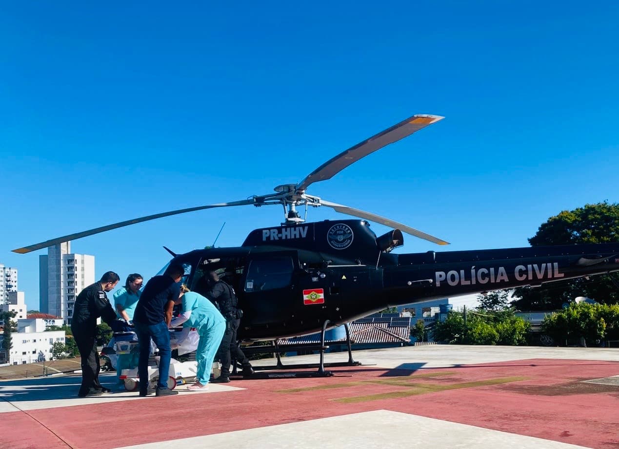 Homem de 34 anos sofre AVC em Pinhalzinho