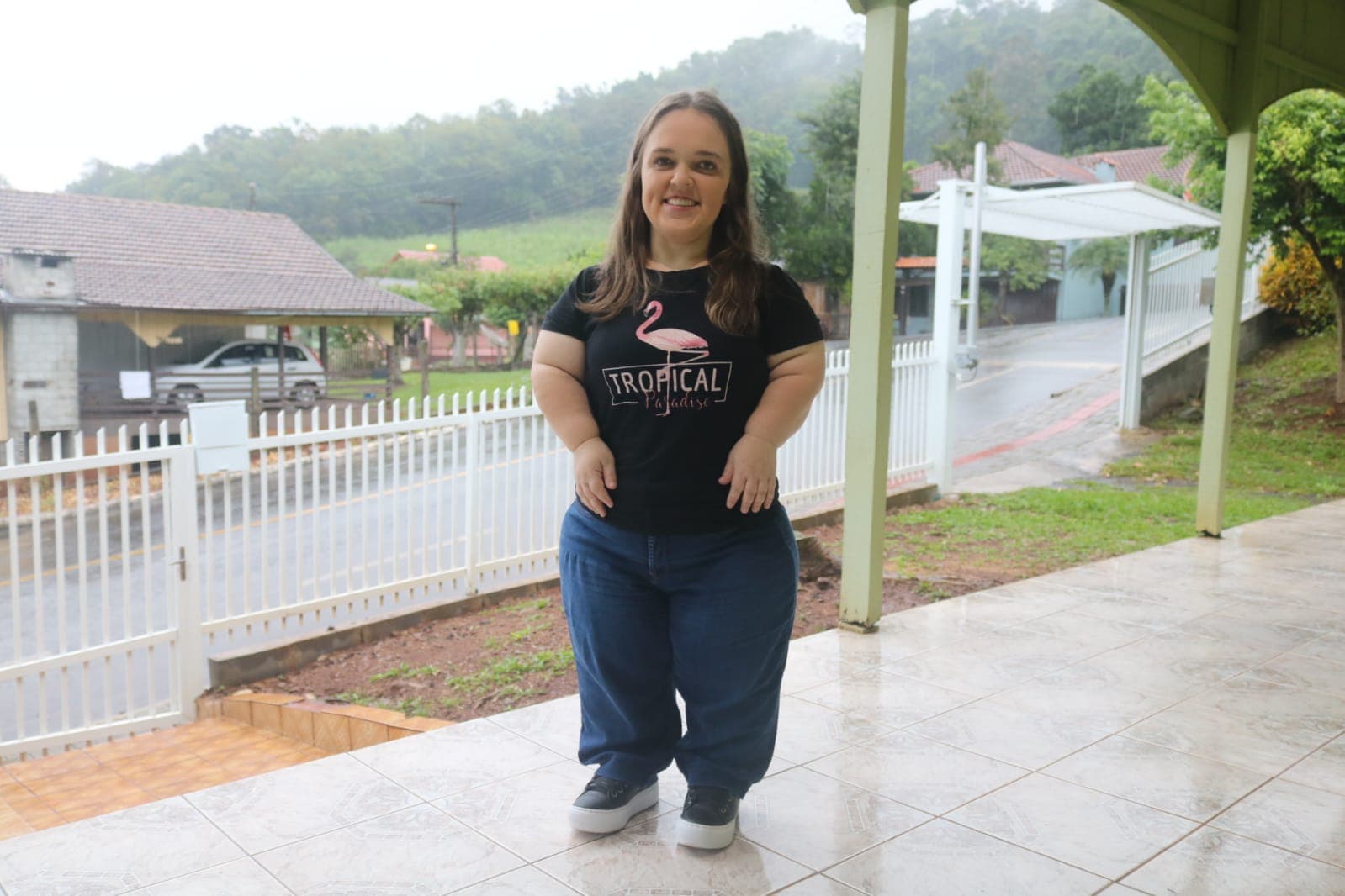Marisa tem muita participação na comunidade (Foto: Henrique Paulo Koch)