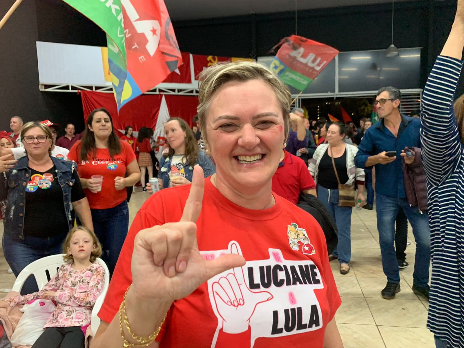  Luciane Carminatti foi a deputada mais votada do PT (Foto: Reprodução )