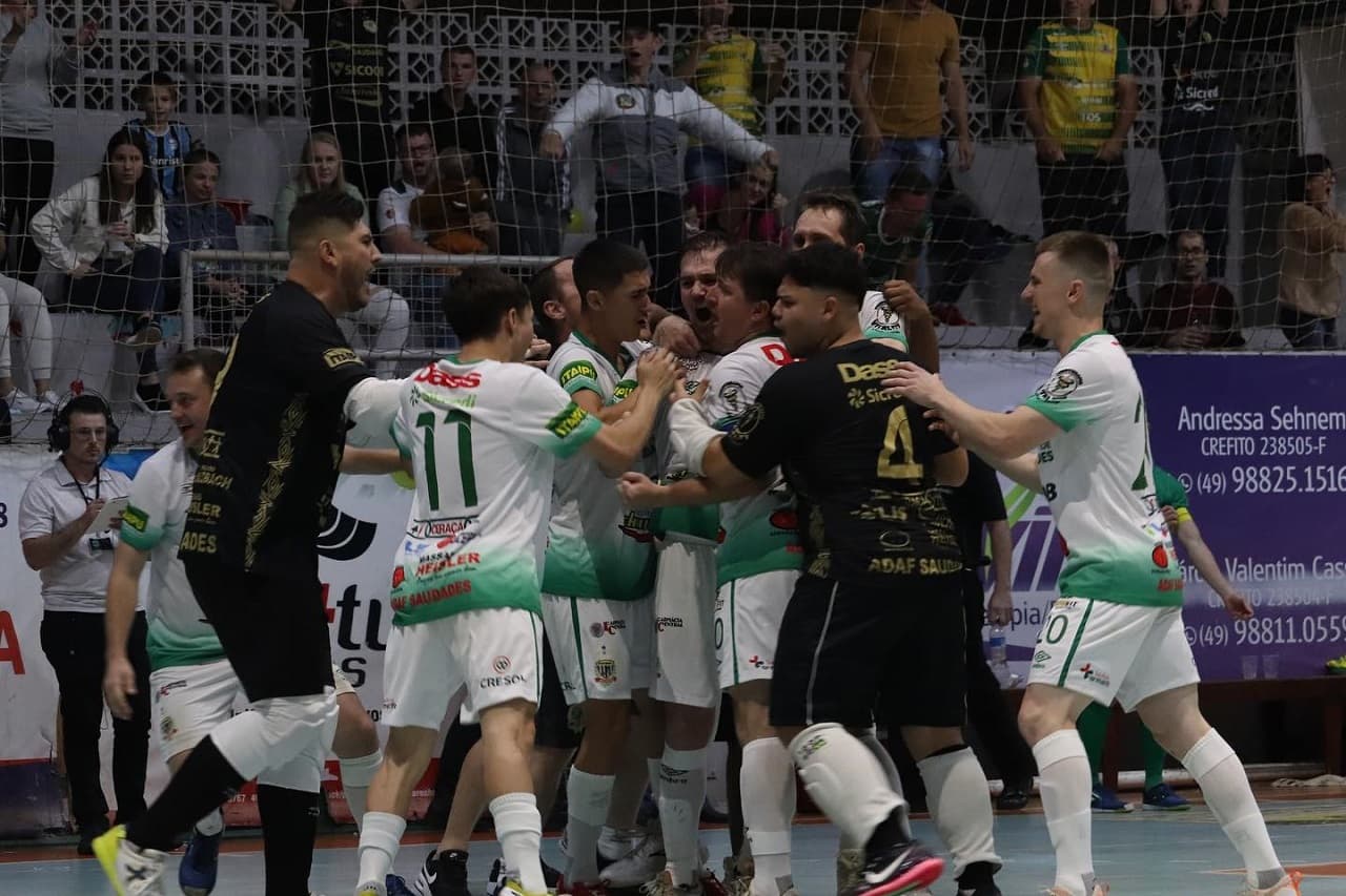 Adaf conseguiu reverter a derrota no primeiro jogo e venceu nas penalidades (Foto:João Vitor/ADAF)