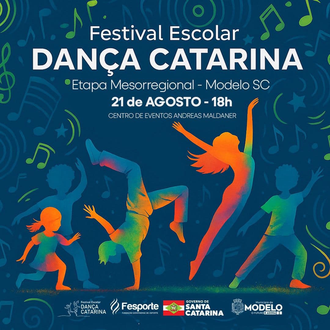 Modelo sediará etapa do maior festival de dança escolar do Brasil