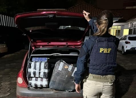 Contrabandista tem PRFs na ‘cola’ por 14 quilômetros