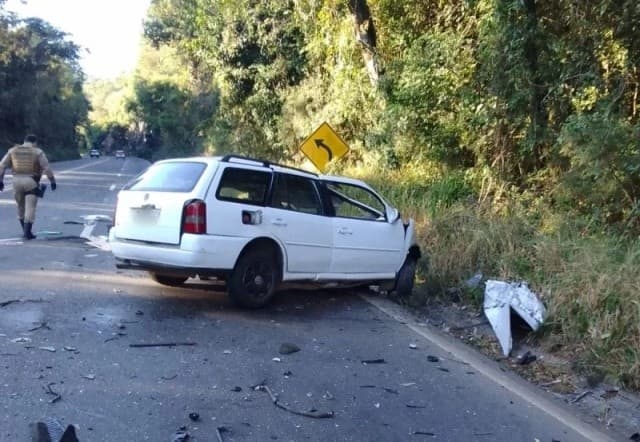 Vítima conduzia uma Parati e não resistiu aos ferimentos (Foto: Divulgação)