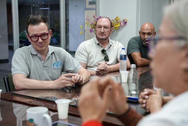 Mauro de Nadal é um dos integrantes da comitiva em Medellín (Foto: Agência AL)