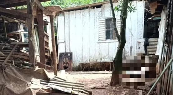 Casal é encontrado morto (Foto: Divulgação/PM)