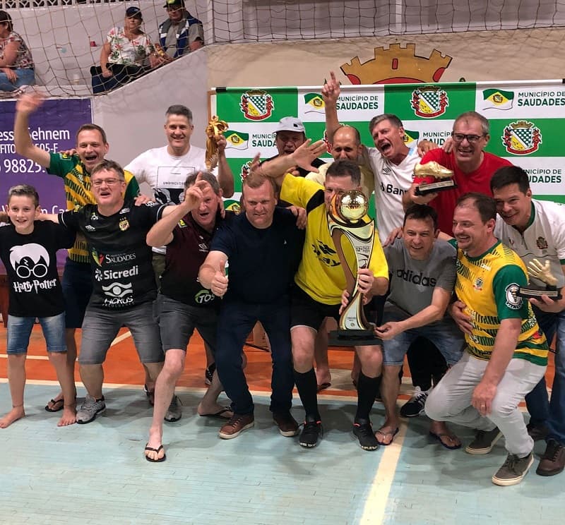 Campeões da 12ª Taça DASS de Futsal (Foto: Arquivo Pessoal)