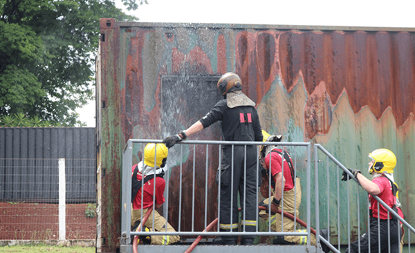Ambiente usado para a capacitação (Foto: Henrique Paulo Koch)