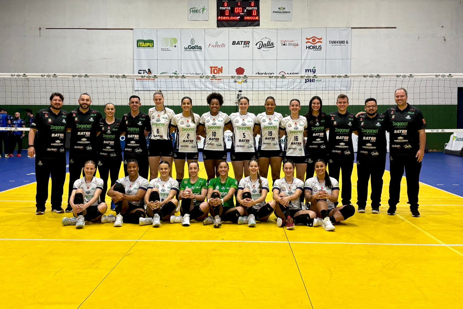 Pinhalense/Zagonel sofre primeira derrota no Estadual diante do Abel Moda Vôlei
