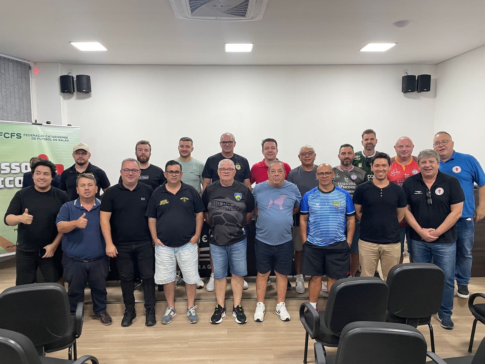 Realizado congresso técnico da Série Prata da Federação Catarinense de Futsal