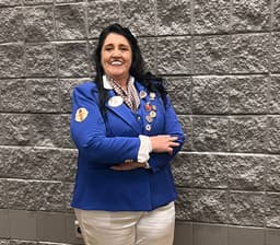 Janice será a terceira governadora natural de Modelo (Foto: Arquivo pessoal)