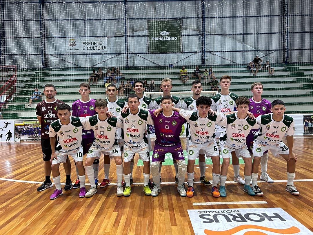 Valendo a liderança, Pinhalense recebe o Joni Gool na LCF sub-17