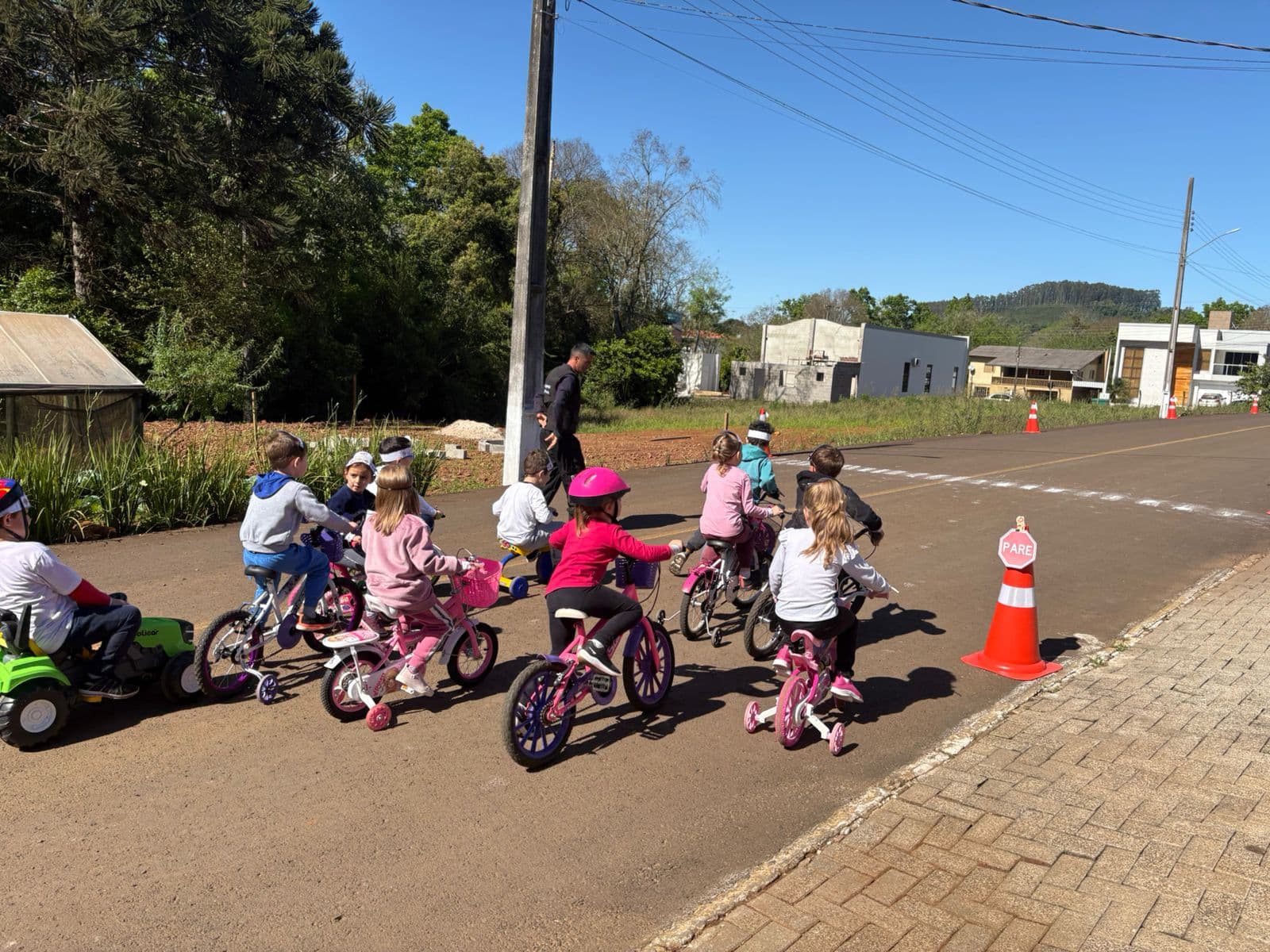 Educação Infantil abre caminho para consciência no trânsito em Sul Brasil