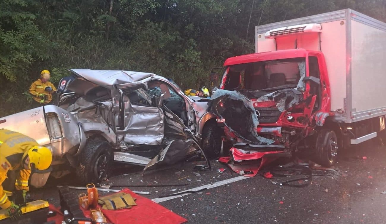 Acidente fatal aconteceu cerca de meia hora após tragédia com pai e filho (Foto: Divulgação)