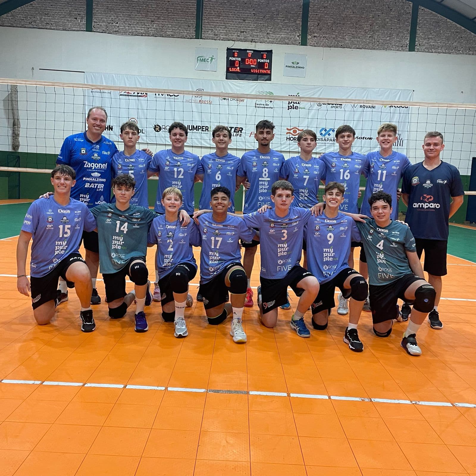 Vôlei em ação: Sub-17 masculino tem jogos no final de semana