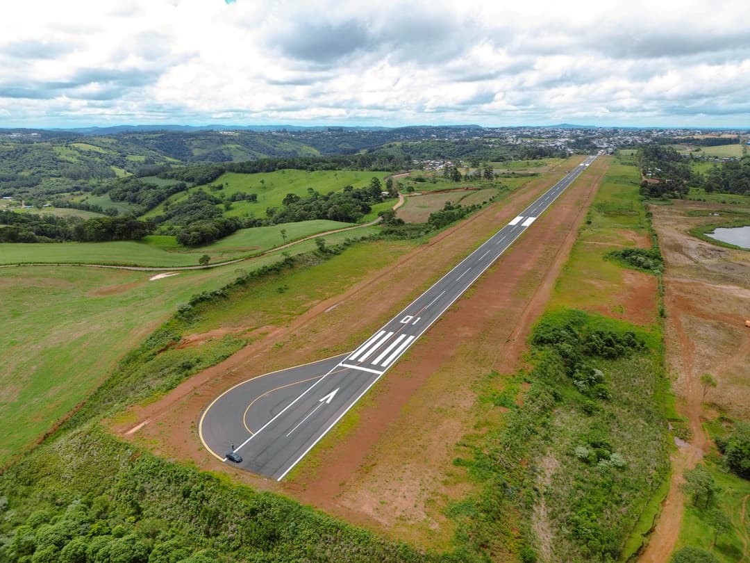 Governo de SC autoriza investimentos de R$2,9 milhões em melhorias no Aeroporto de Dionísio Cerqueira
