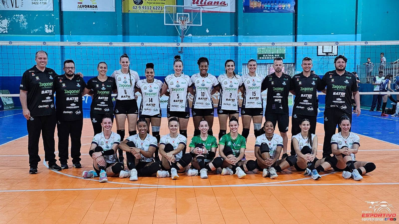 Time de Pinhalzinho somou dois pontos fora de casa (Foto: Foco Esportivo)