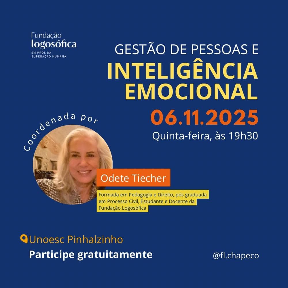 Palestra em Pinhalzinho aborda gestão de pessoas e inteligência emocional