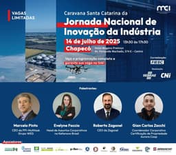 Chapecó será palco da 1ª Jornada Nacional de Inovação da Indústria (Foto: Divulgação)