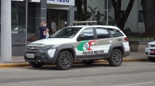 PMs atenderam a ocorrência (Foto: Divulgação)