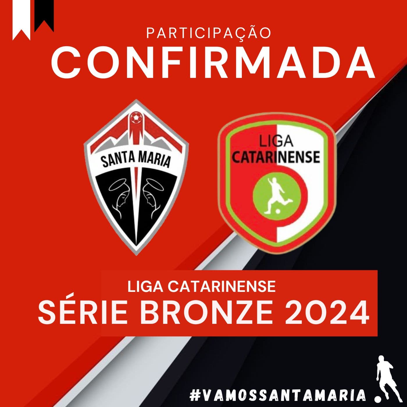 Santa Maria E.C. representará Pinhalzinho na LCF Série Bronze