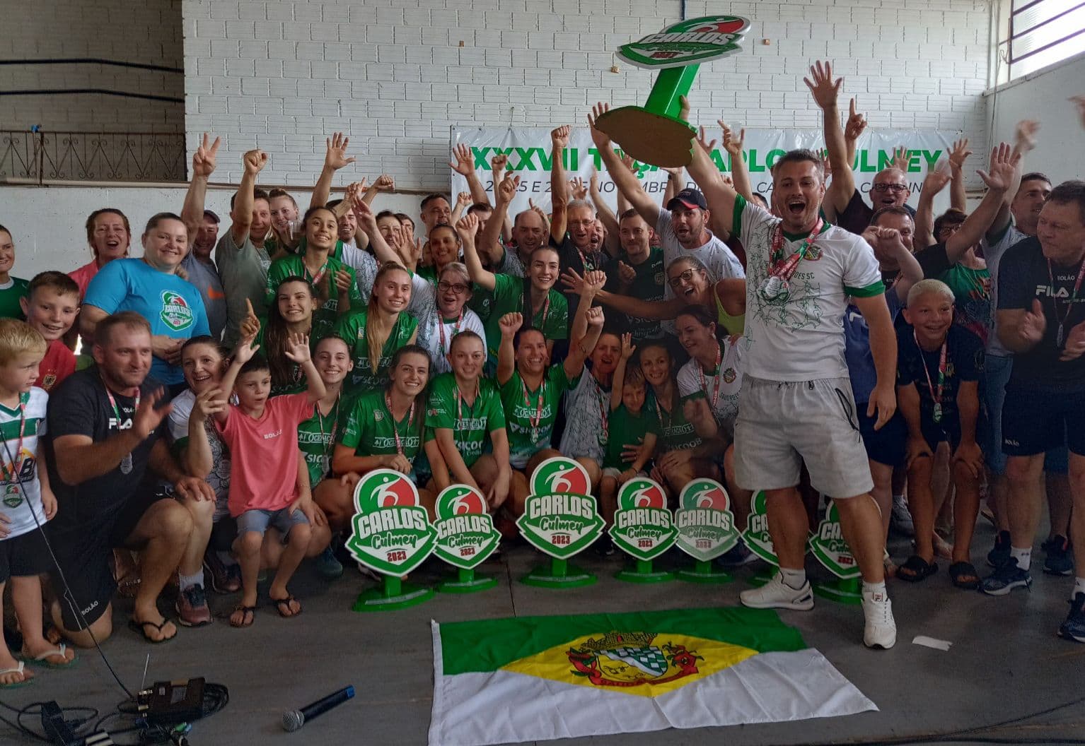 Saudades foi campeão em duas categorias e vice em outras cinco (Foto: Divulgação)