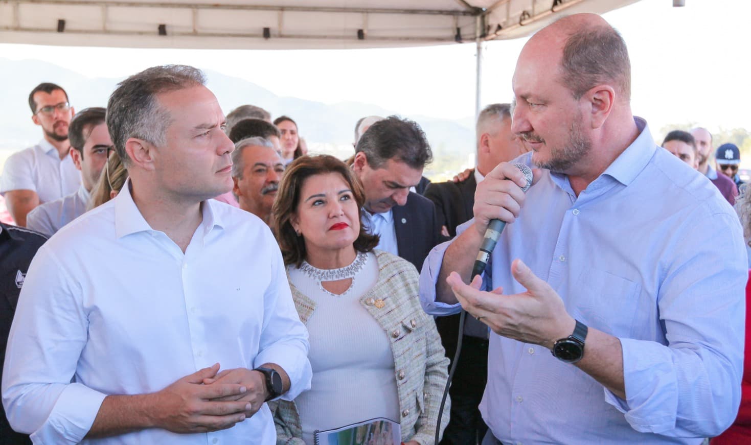 Ministro Renan Filho e deputado Mauro de Nadal  (Foto: Divulgação )
