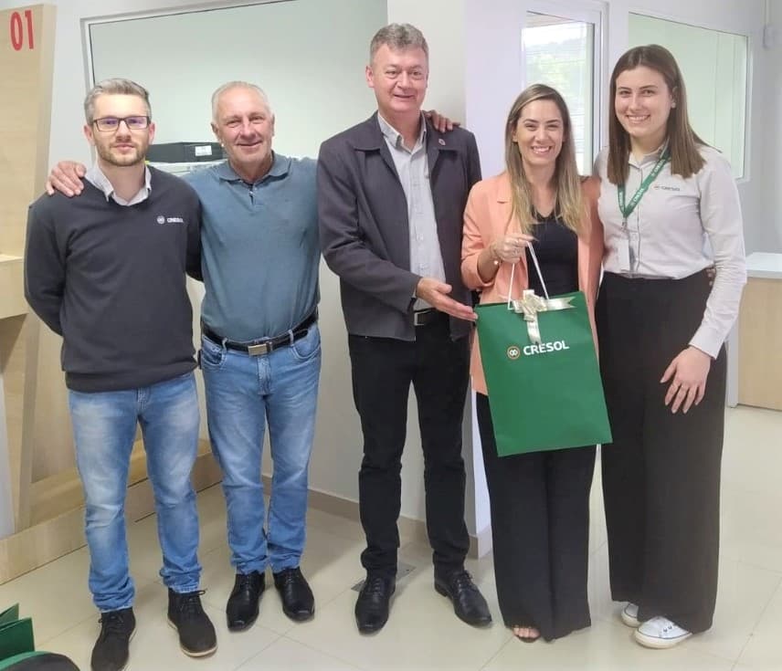 Giovana Jacoby assume a gerencia da Cresol em Modelo (Foto: Assessoria de Imprensa da Cresol Aliança)