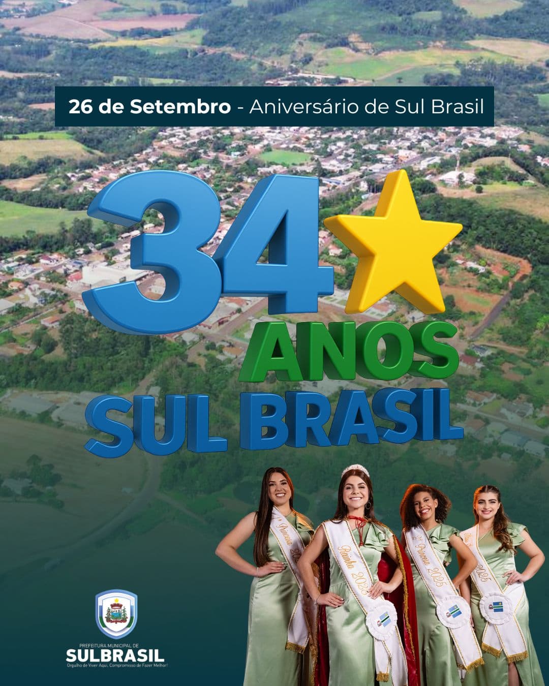 Sul Brasil celebra aniversário com programação diversificada