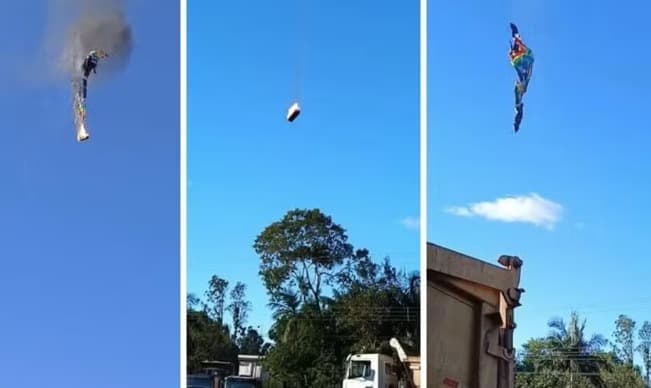 Polícia Civil conclui investigação sobre queda de balão em Praia Grande sem apontar culpados