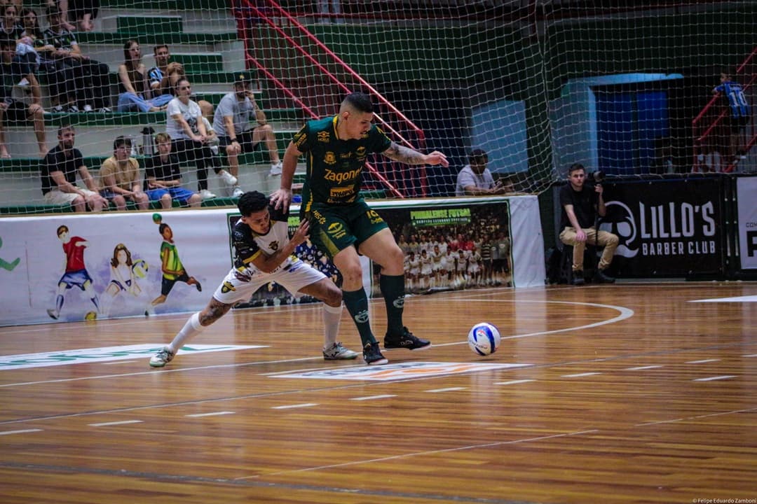 Pinhalense Zagonel estreou com empate na Série Prata (Foto: Felipe Eduardo Zamboni)
