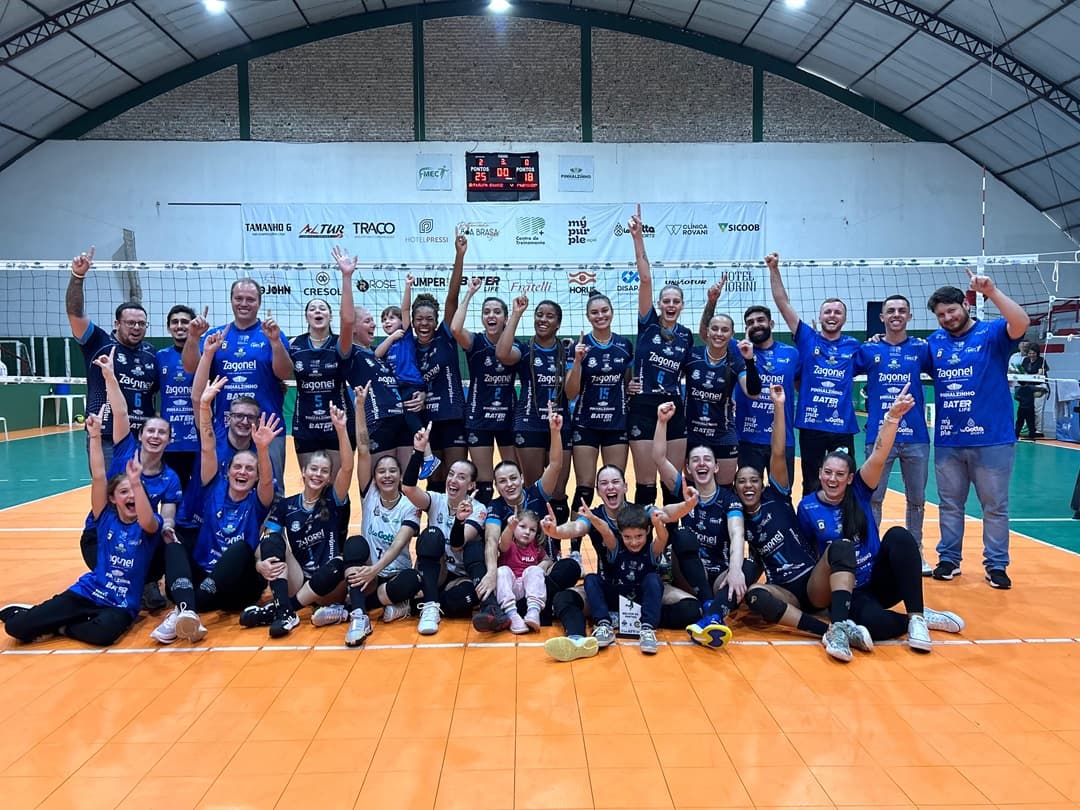 Pode soltar o grito! Pinhalense/Zagonel Voleibol é campeã da 2ª Copa APV