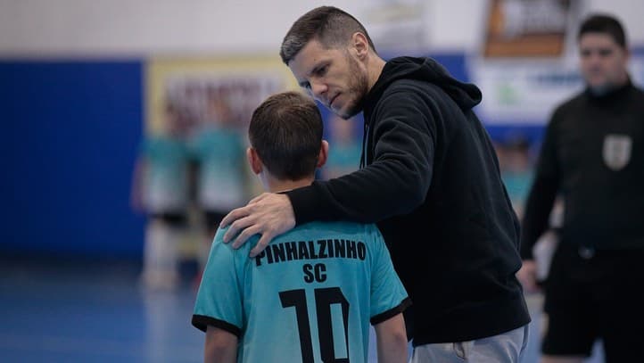 Atual time do sub 12 vem se destacando há dois anos com o professor Jeffe (Foto: Arquivo Pessoal)