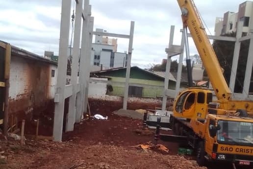 Recém-contratado perde a vida em obra no Oeste