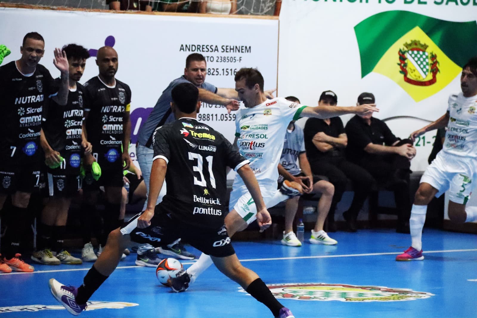 ADAF Saudades enfrenta Catanduvas pela segunda rodada da Série Prata (Foto por Ascom)