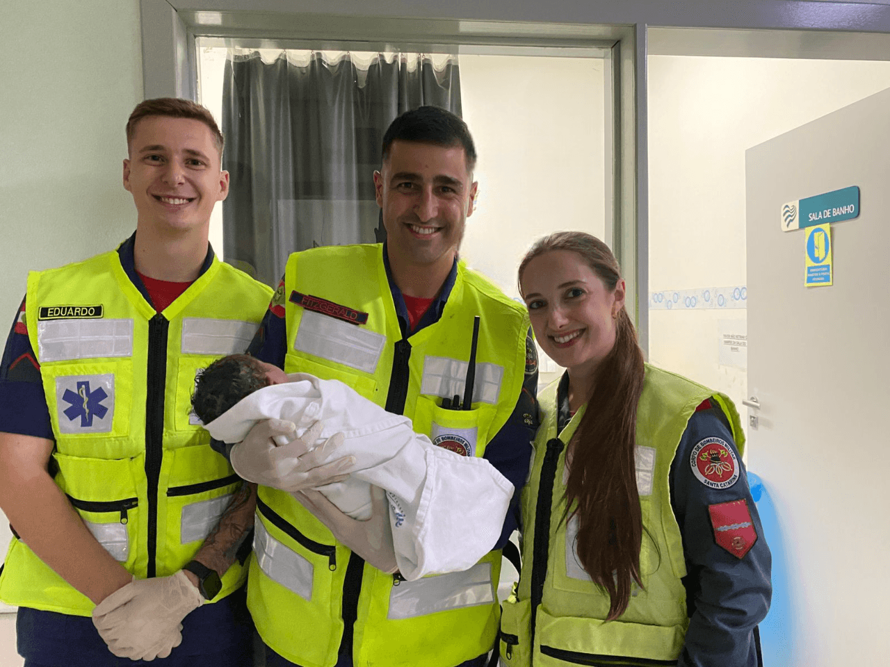 Socorristas garantiram cuidados (Foto por Corpo de Bombeiros)