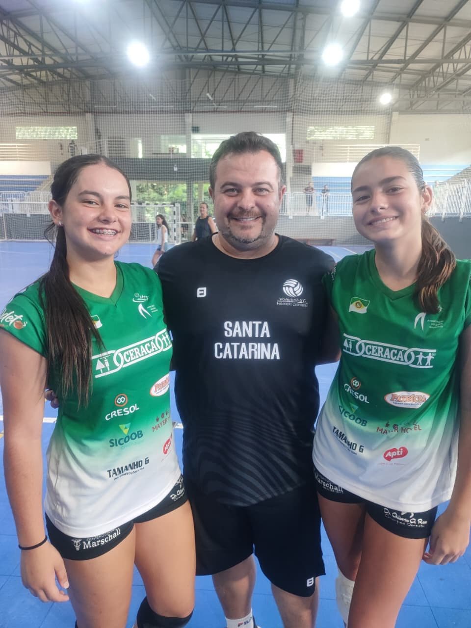 Atletas e professor foram convocados (Foto por Divulgação)