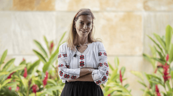 Tatiana Coelho desenvolveu Polilaminina (Foto por Eduardo Anizelli / Folhapress)