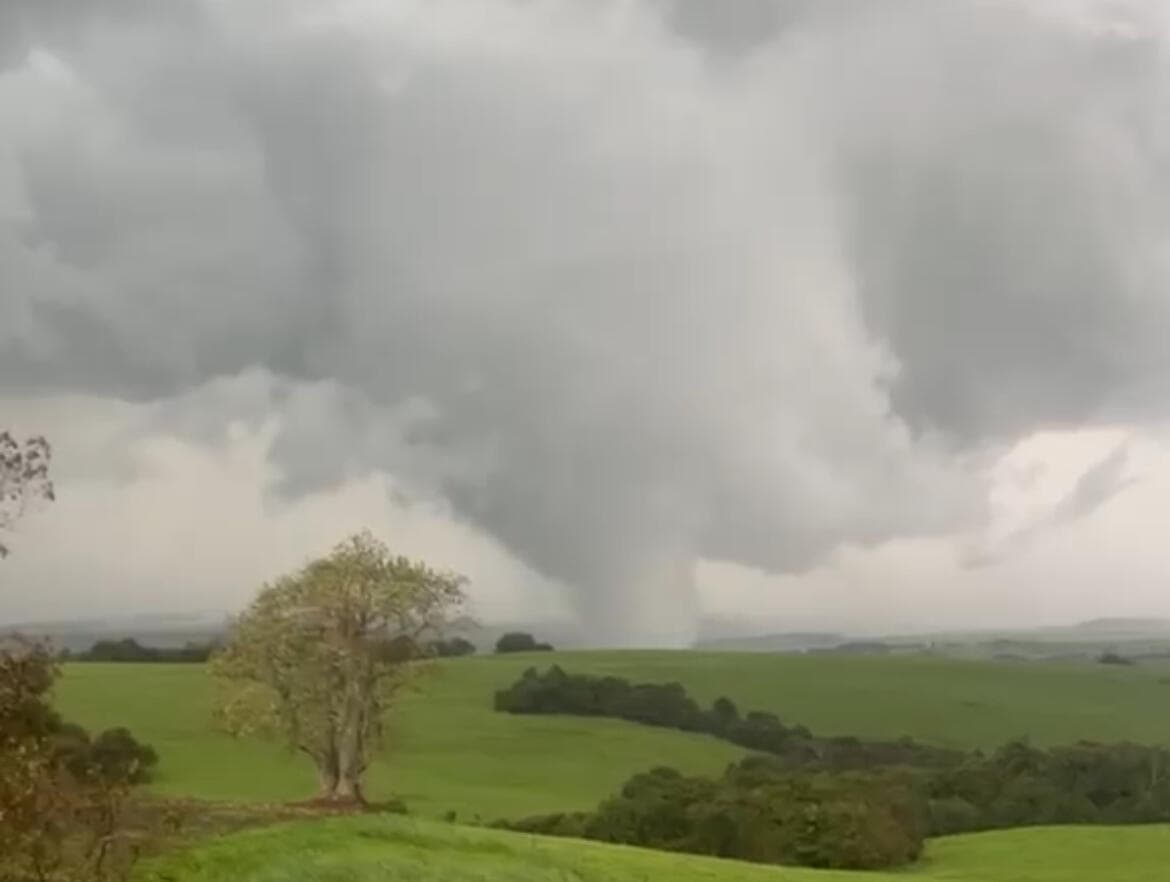 Tornados atingem o Rio Grande do Sul pela segunda semana seguida