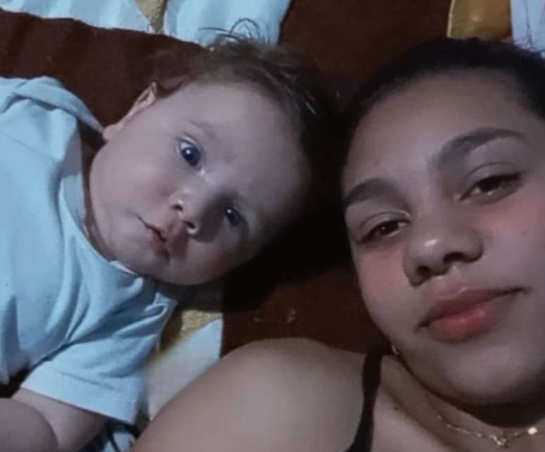 Mãe e criança não resistiram aos ferimentos (Foto por Arquivo pessoal)