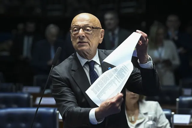 Ministro do STF destaca legado político de Esperidião Amin após derrota eleitoral
