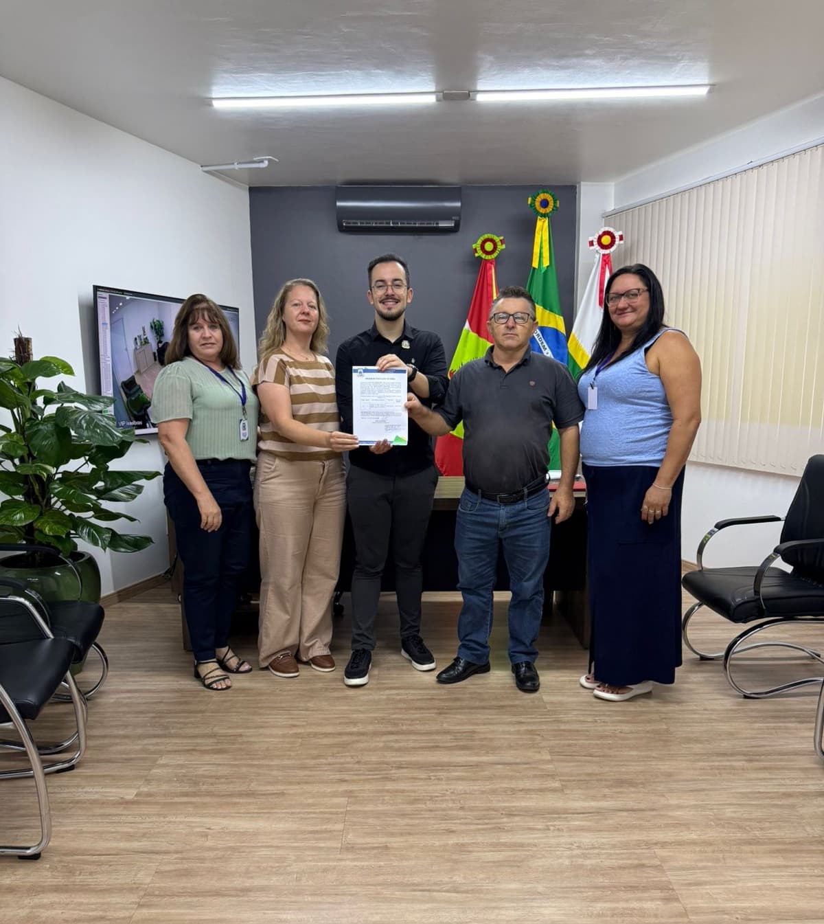 Município de Maravilha autoriza obra de melhoria no CEI Chapéuzinho Vermelho (Foto por Ascom)