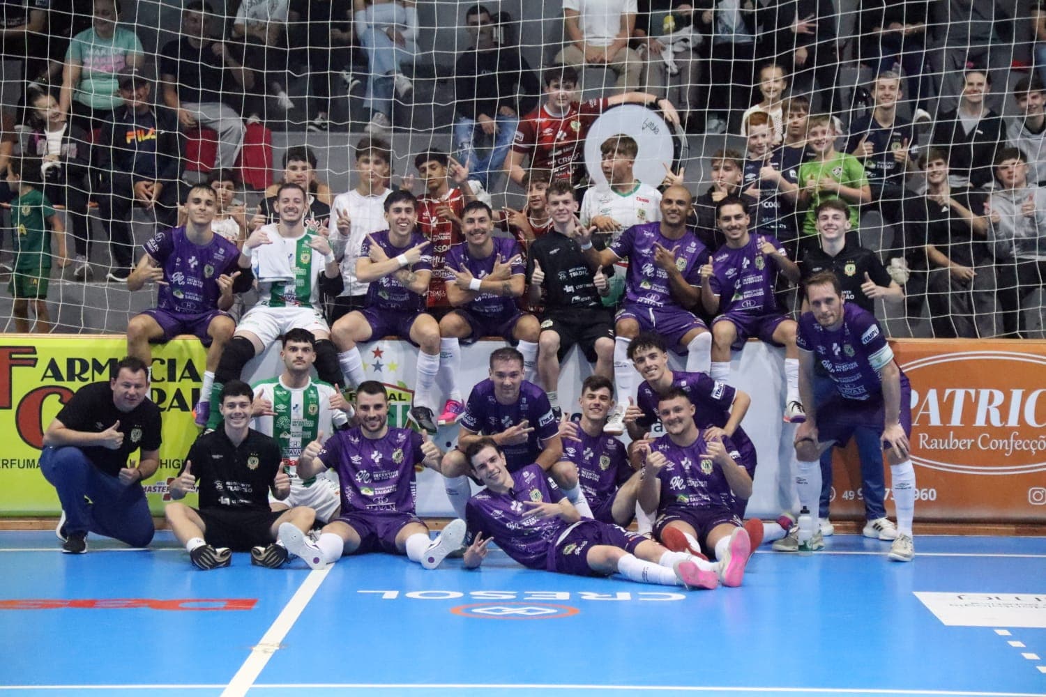 ADAF vence Maravilha Futsal em casa e assume liderança da Série Prata (Foto por Ascom)